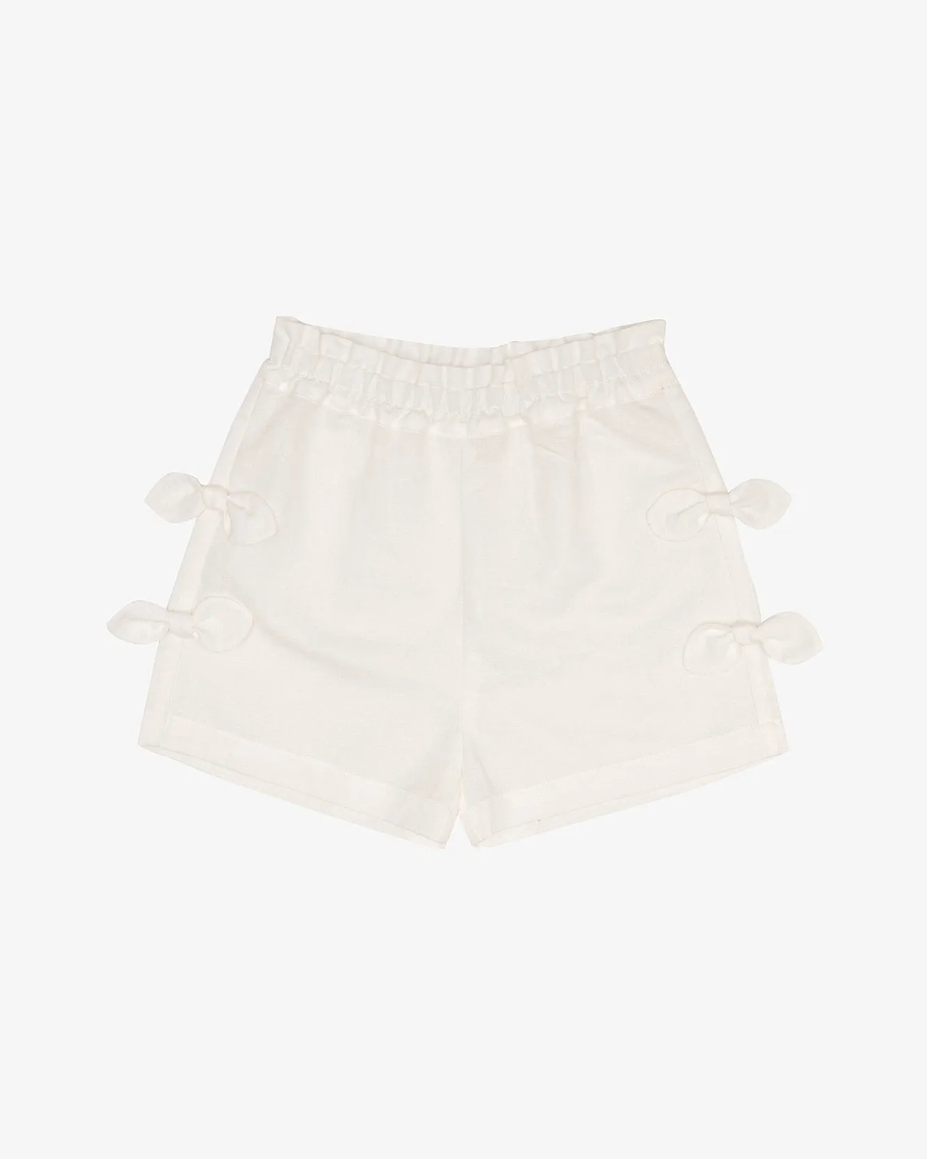 Linen Little Bows Shorts