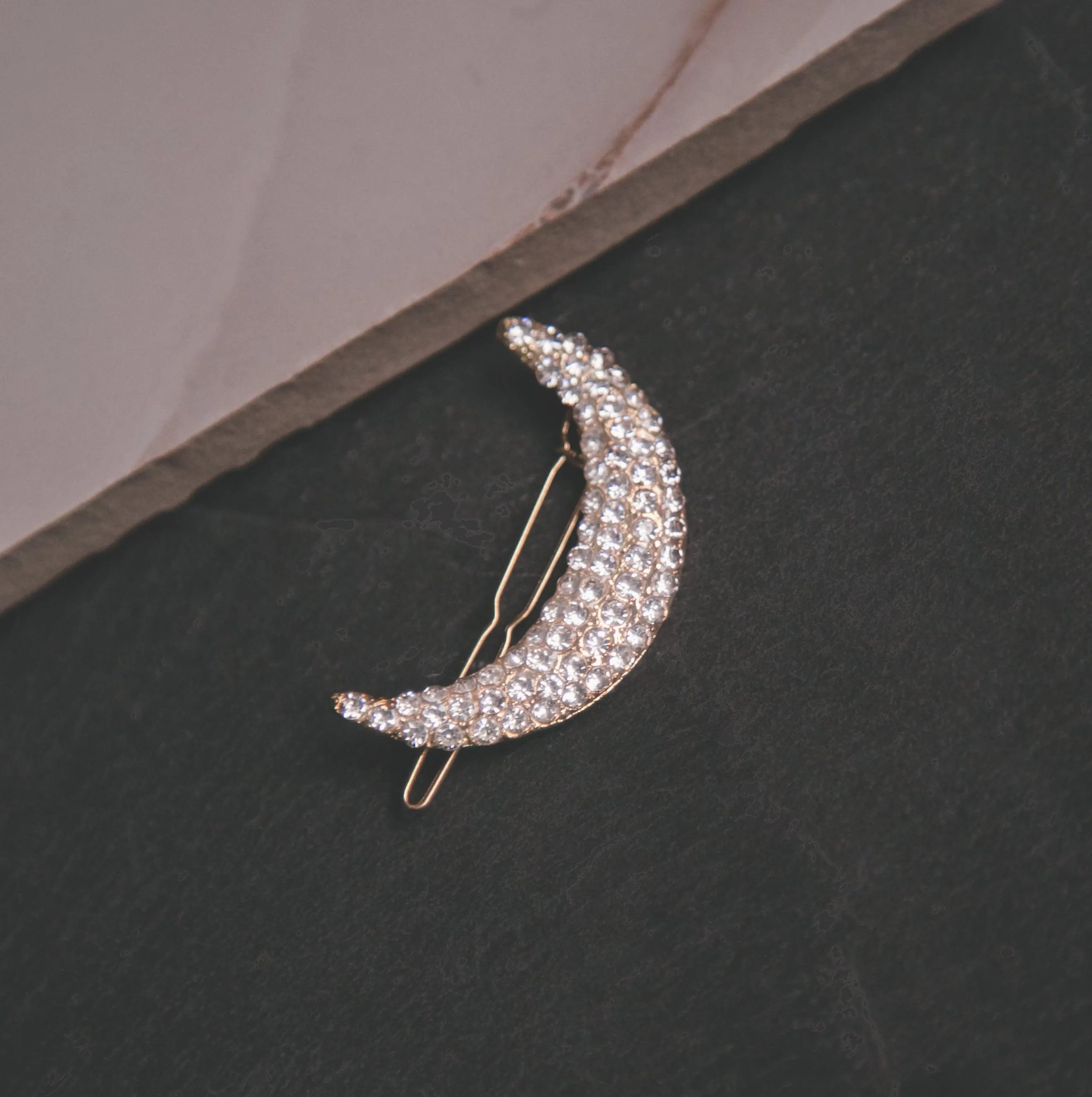 Lunika Crescent Moon Hair Clip