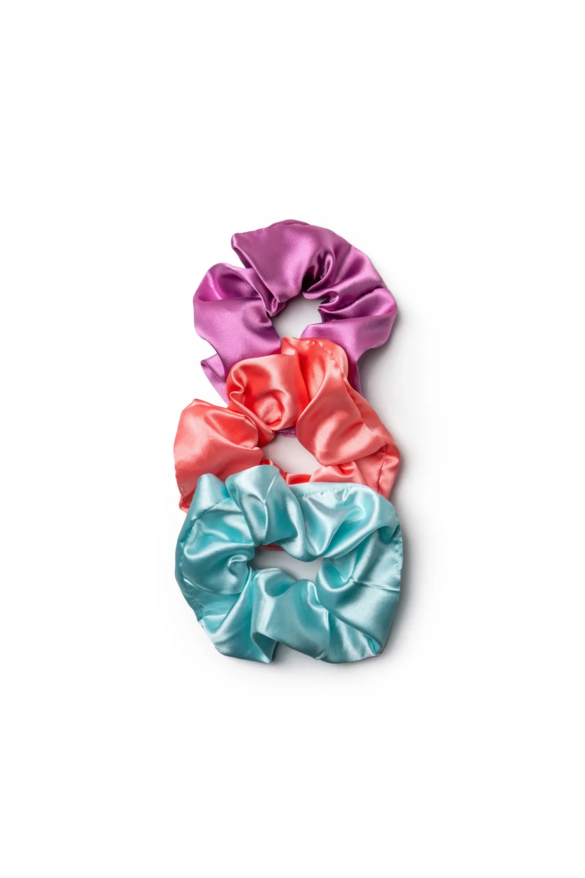 Mane Squeeze Oversized Satin Scrunchies 3pack