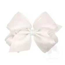 Medium wee shimmer grosgrain bows