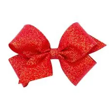 Medium wee shimmer grosgrain bows