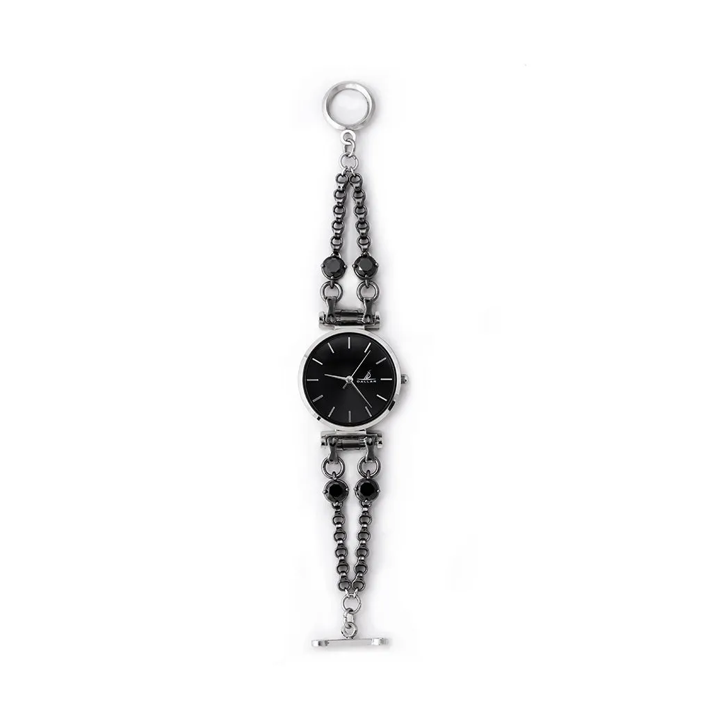 Mini Gems Watch [Black gold]