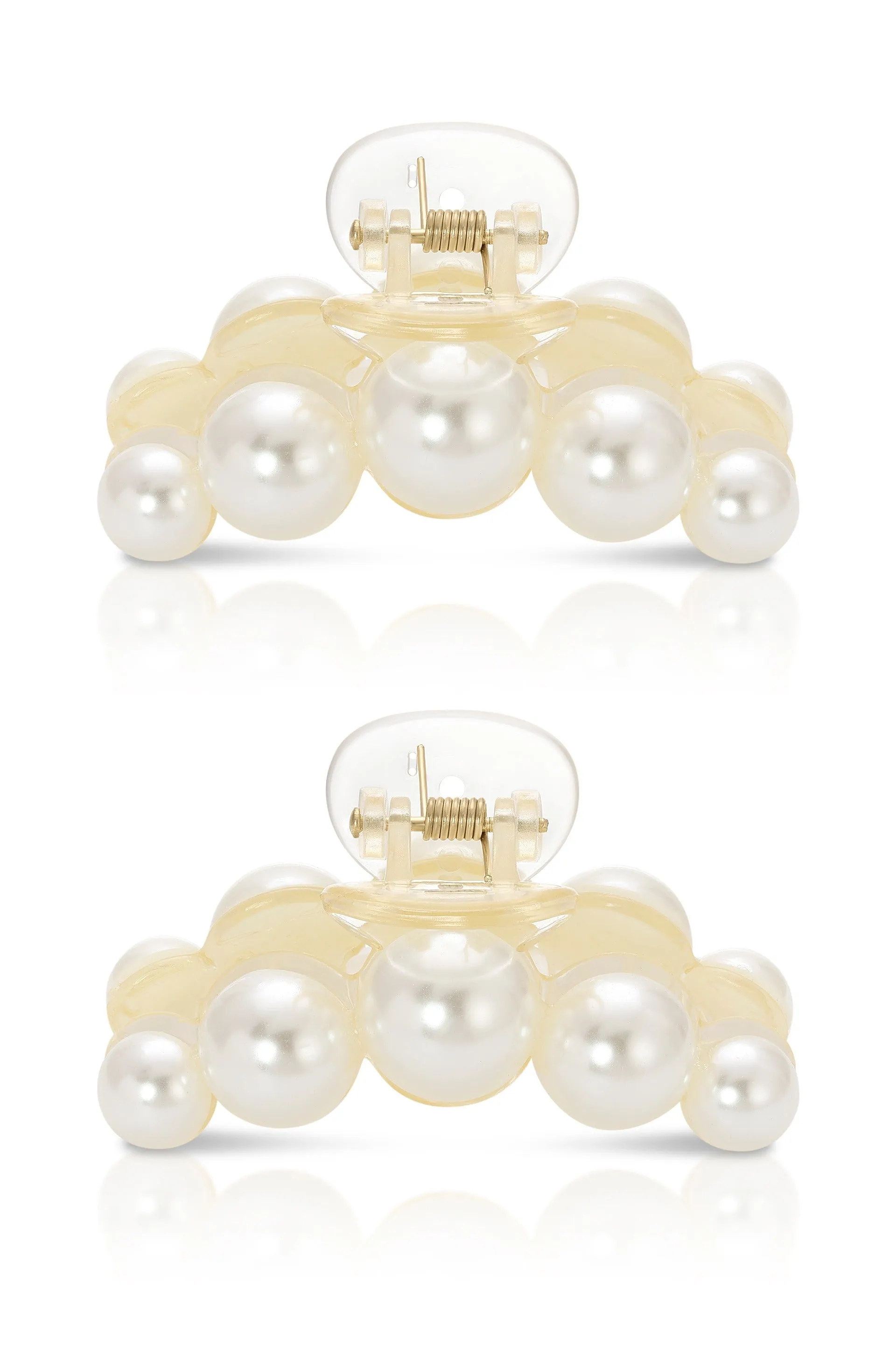 Pearl Hair Claw Set of 2