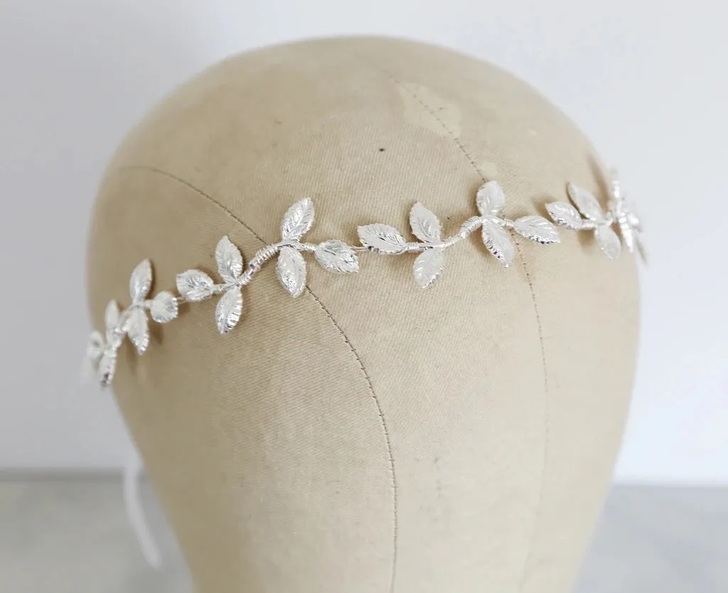 Petite Leaf Bridal Crown