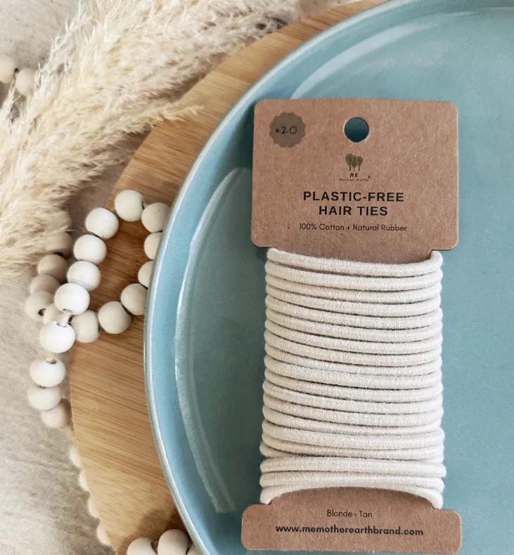 Plastic Free Hair Ties