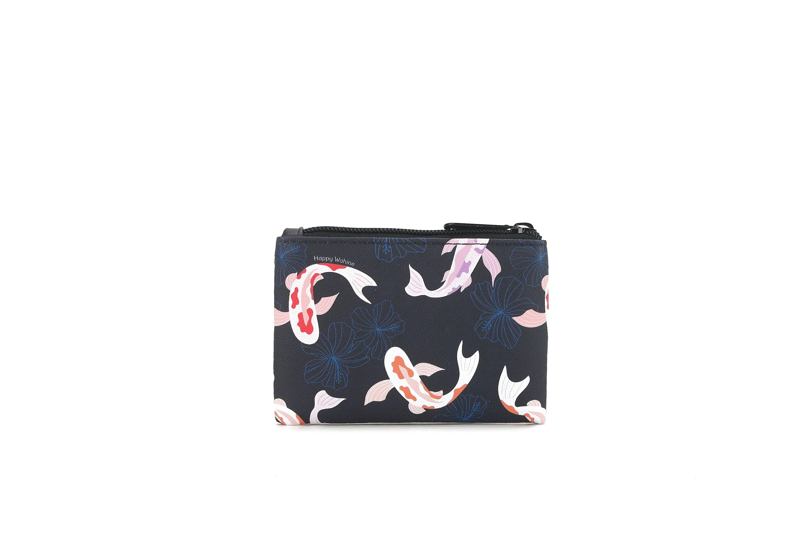 Pouch Zip Small Koi Navy