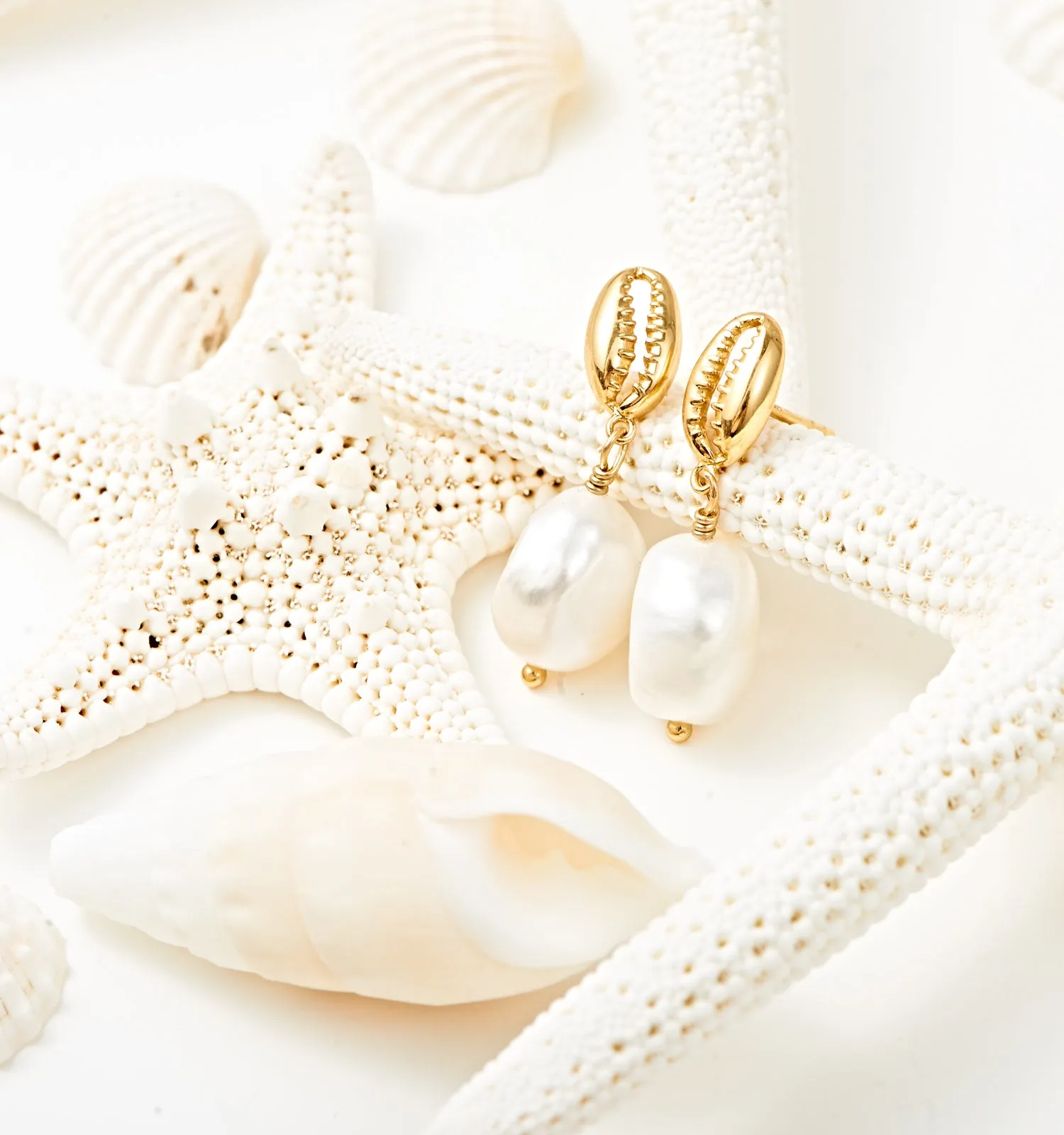 Puka Shell Earrings