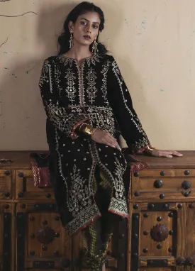 Qalamkar Embroidered Velvet (QV-04)