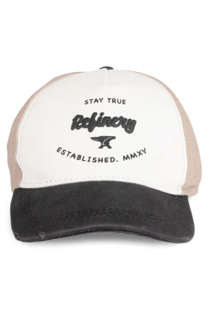 Retro Style Cap _ 146286 _ Stone