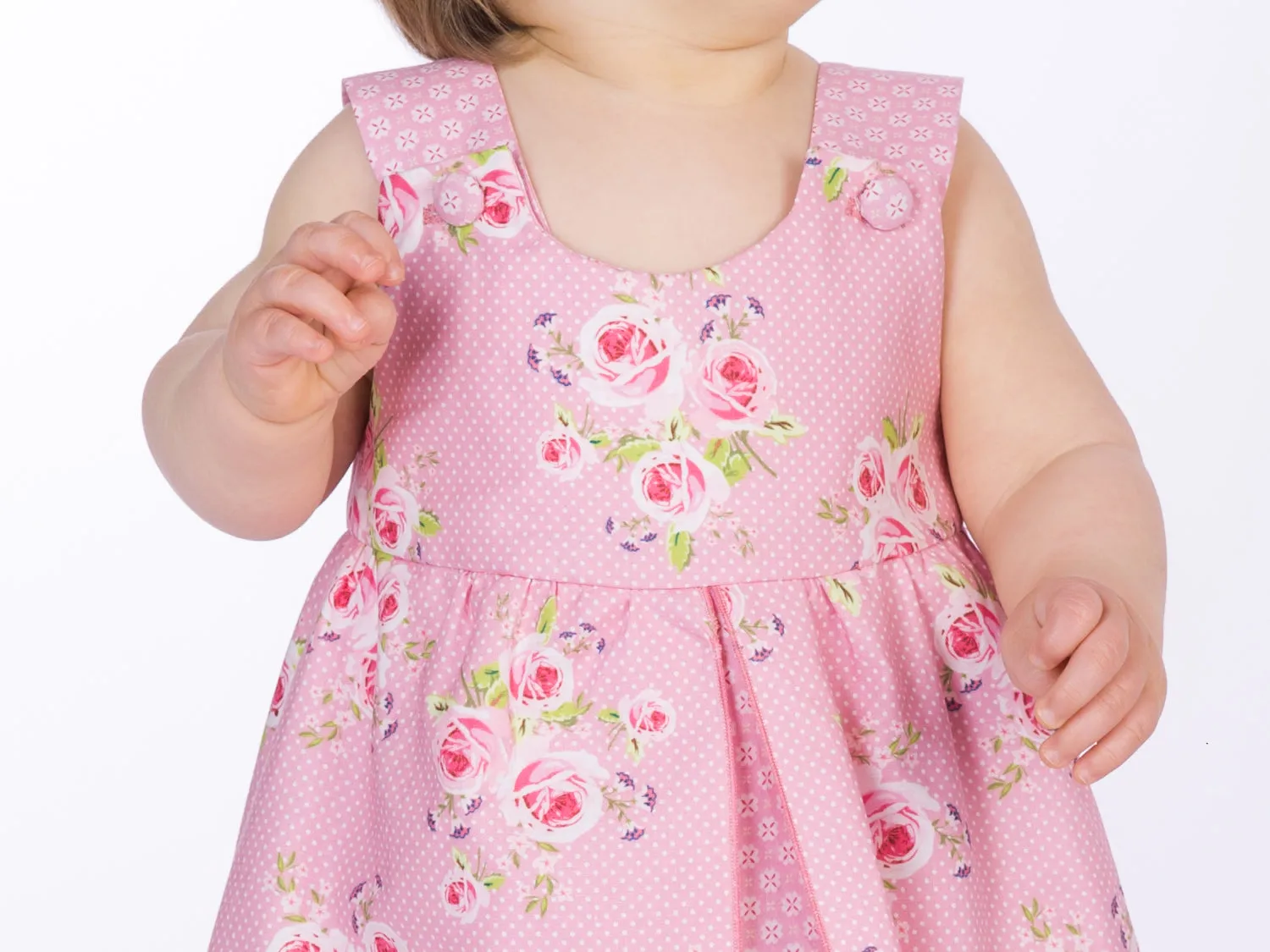 ROSA Baby dress sewing pattern Paper pattern