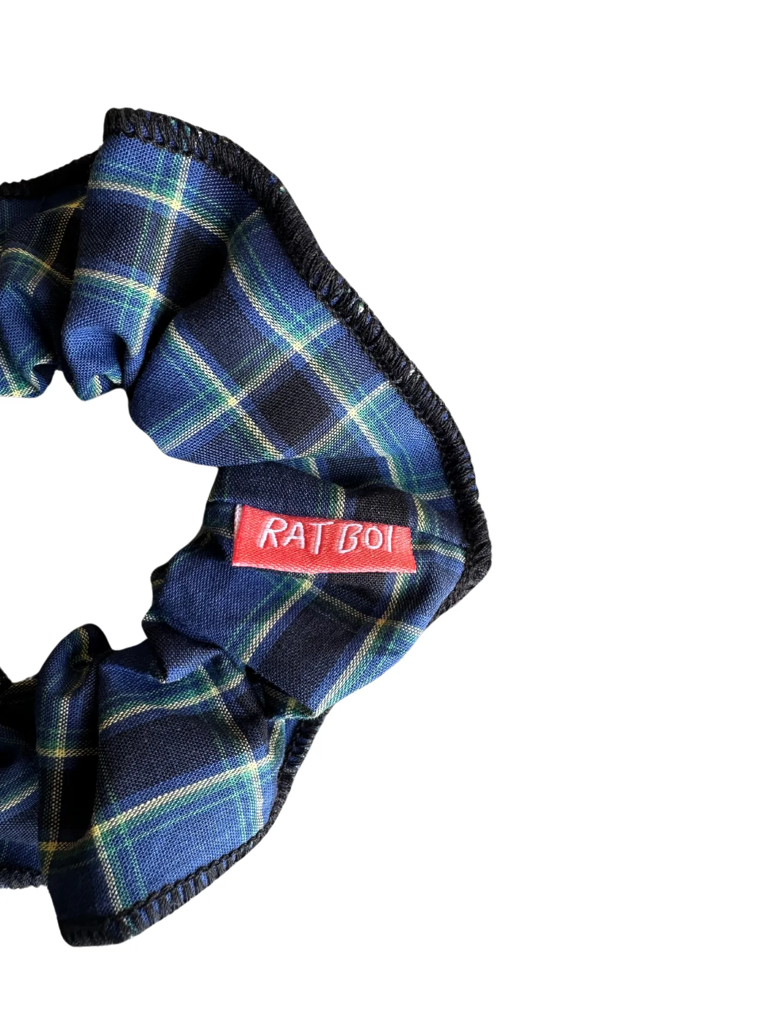 ROYAL TARTAN CONTRAST SCRUNCHIE