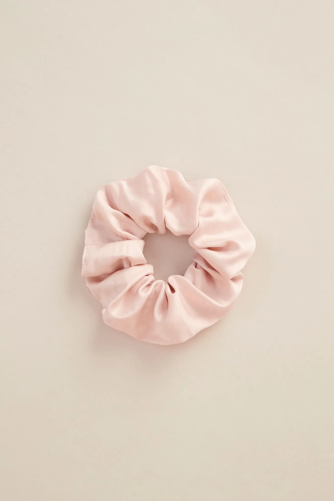 Satin Scrunchie - Blush