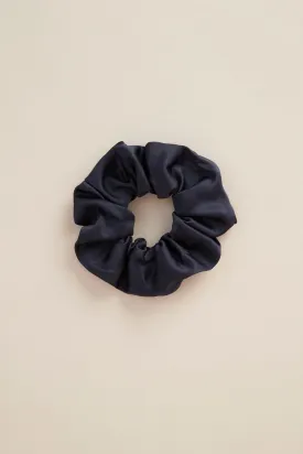 Satin Scrunchie - Navy