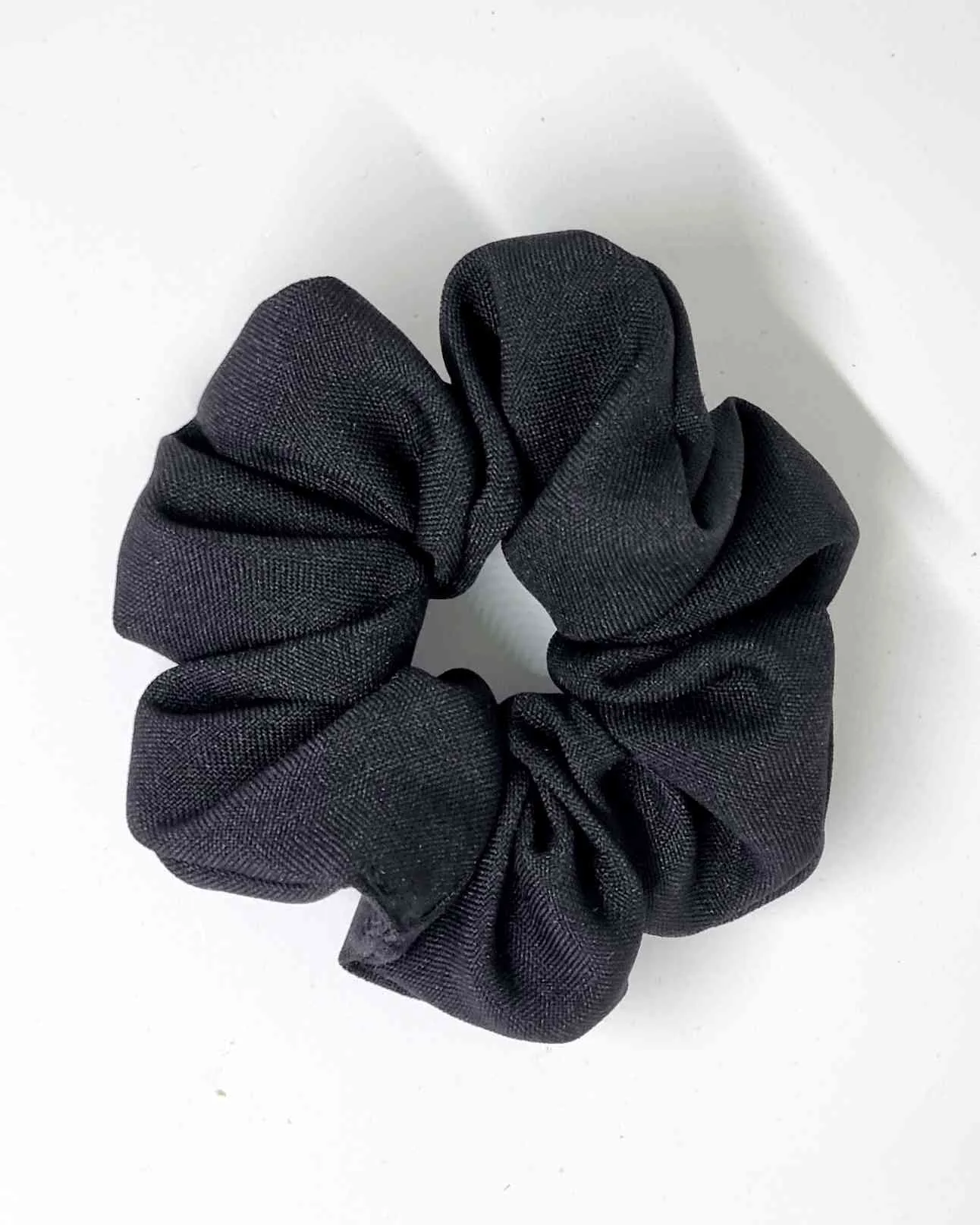 Scrunchie Basico Negro | Schwarz Harrgummi