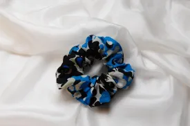 Scrunchie - Blue Flowers