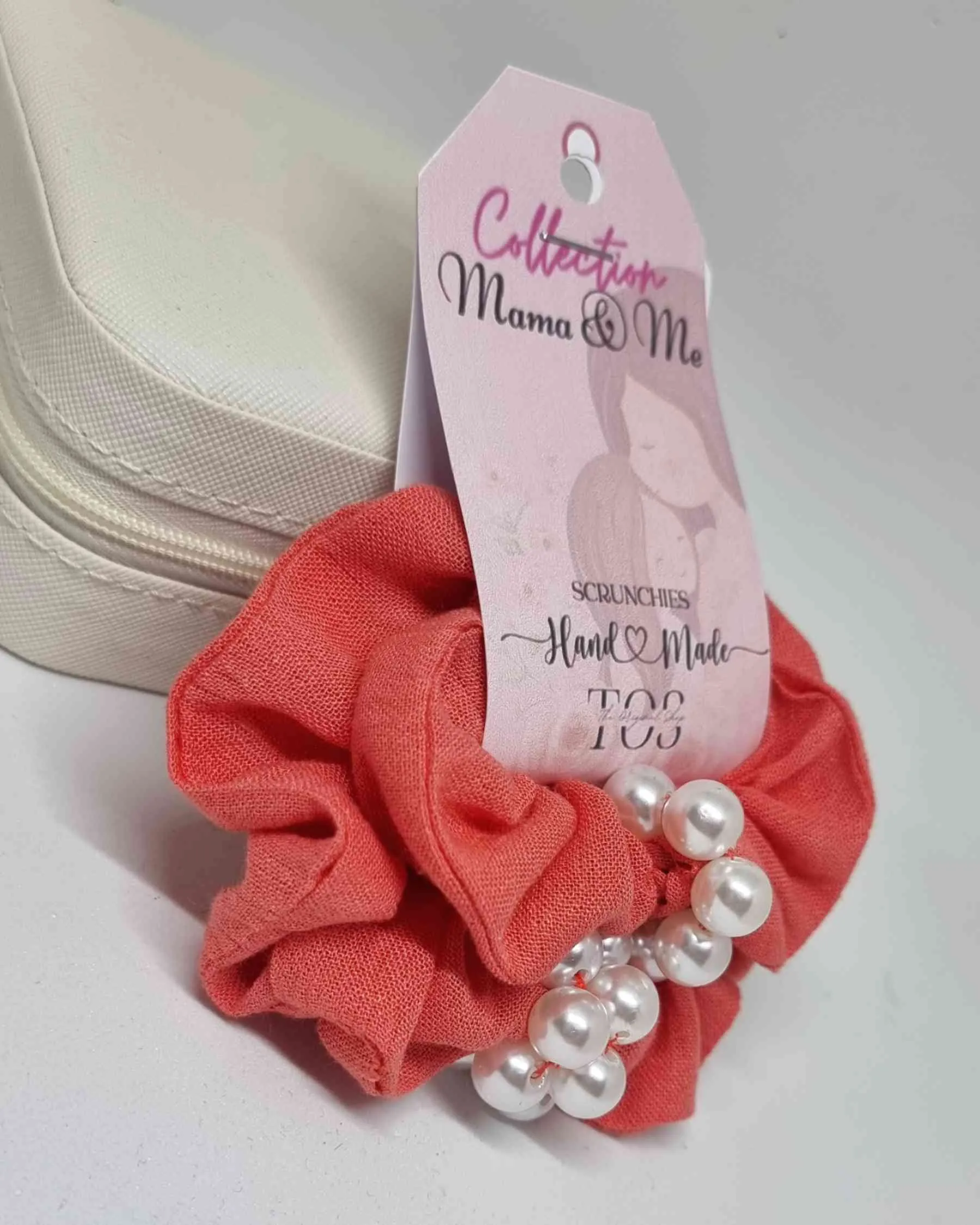 Scrunchie Set Mama & Me Glam | Hecho a mano