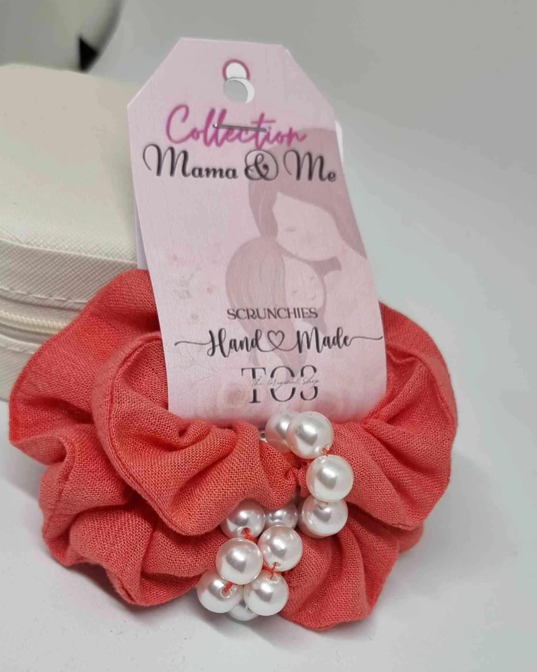 Scrunchie Set Mama & Me Glam | Hecho a mano