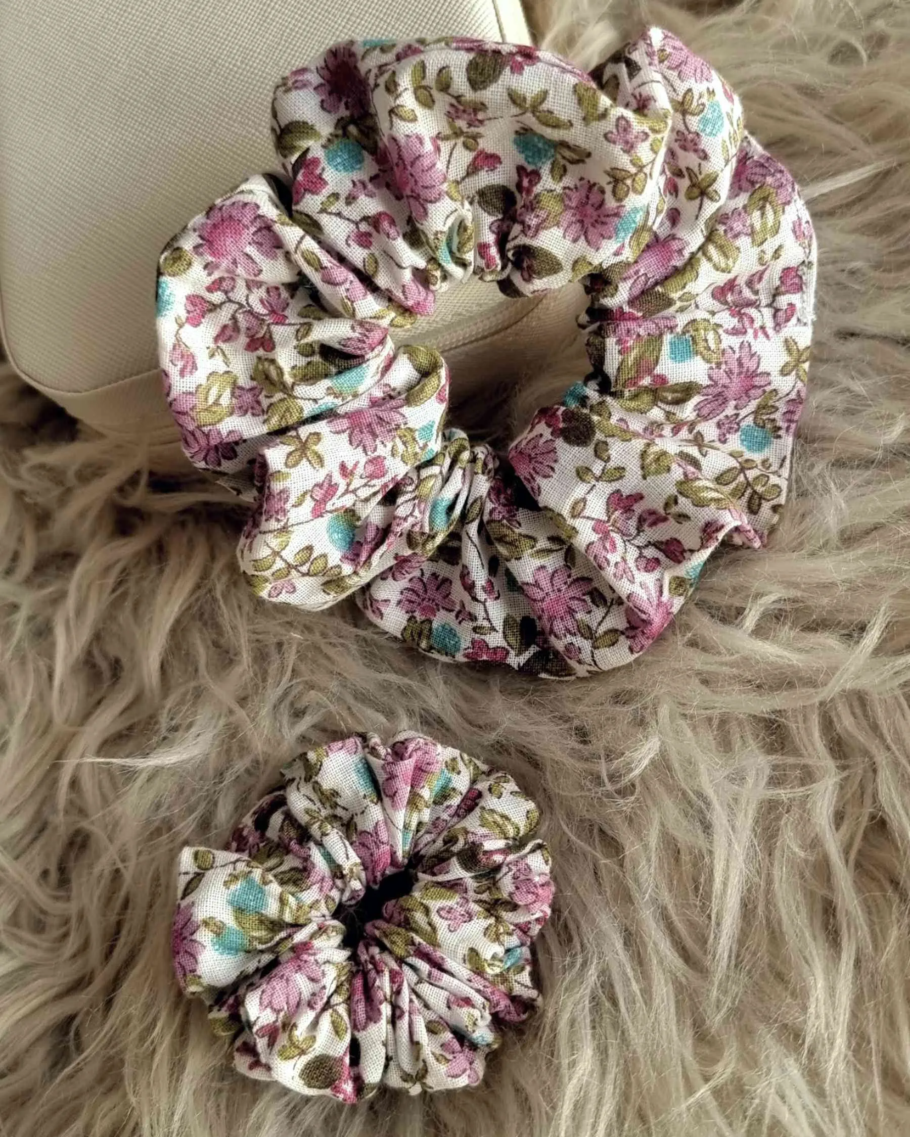 Scrunchie set Mama & Me Vintage Floral