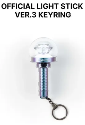 SEVENTEEN Official Light Stick Ver.3 Keyring