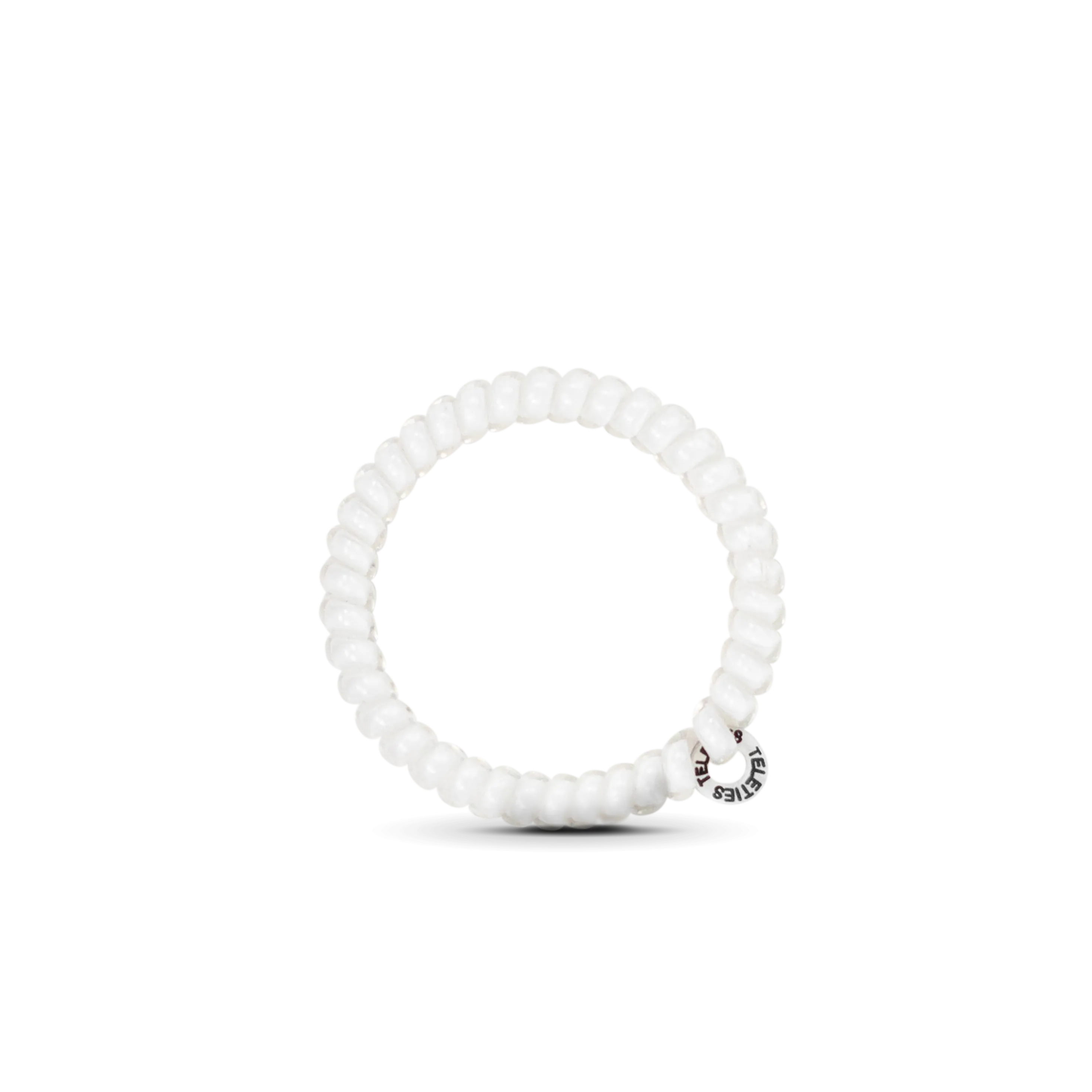 Spiral Hair Coils | Small | Coconut White Hair Ties: Small