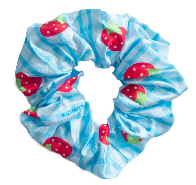 Strawberry Picnic Scrunchie