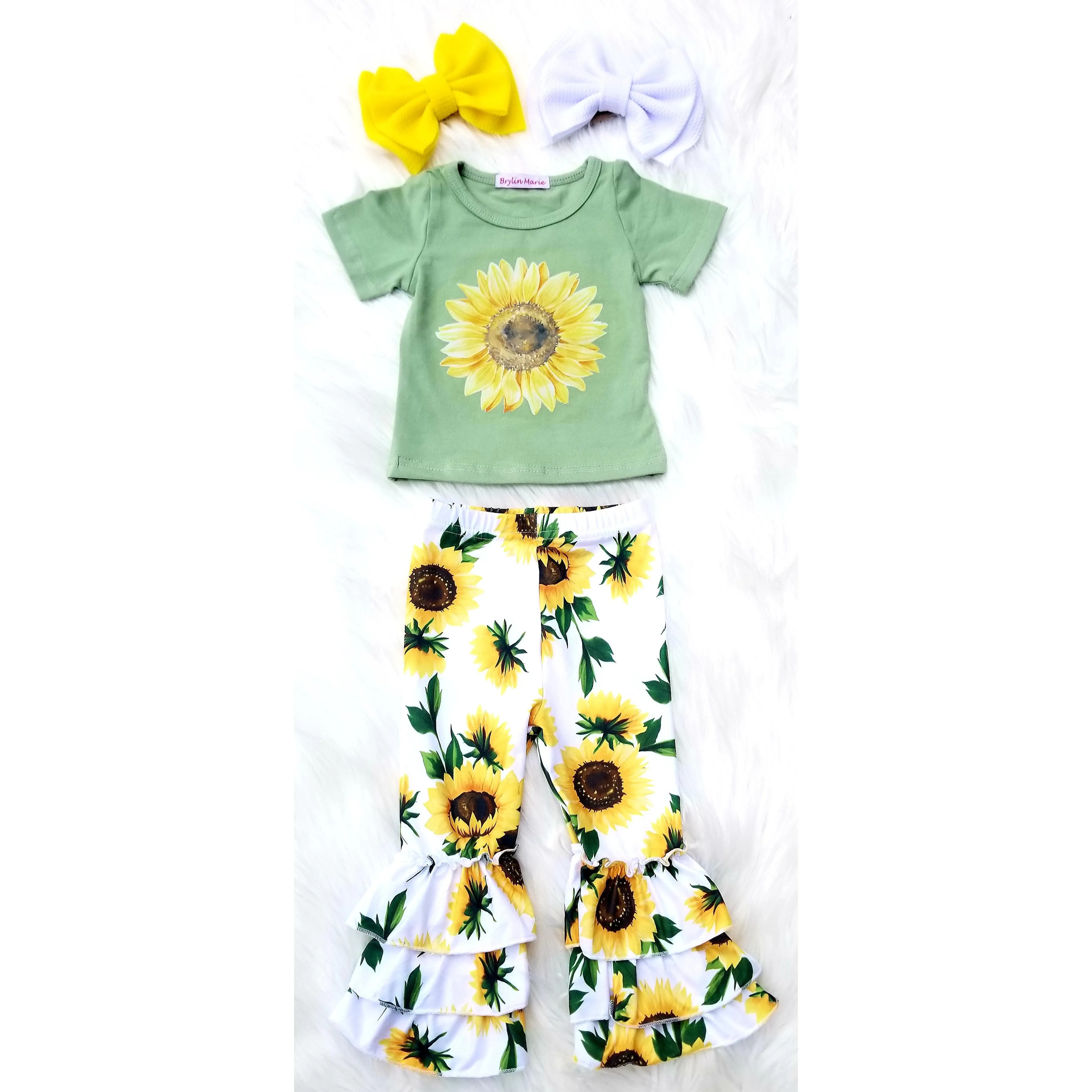 Sunflower Short Sleeve Truffle Set