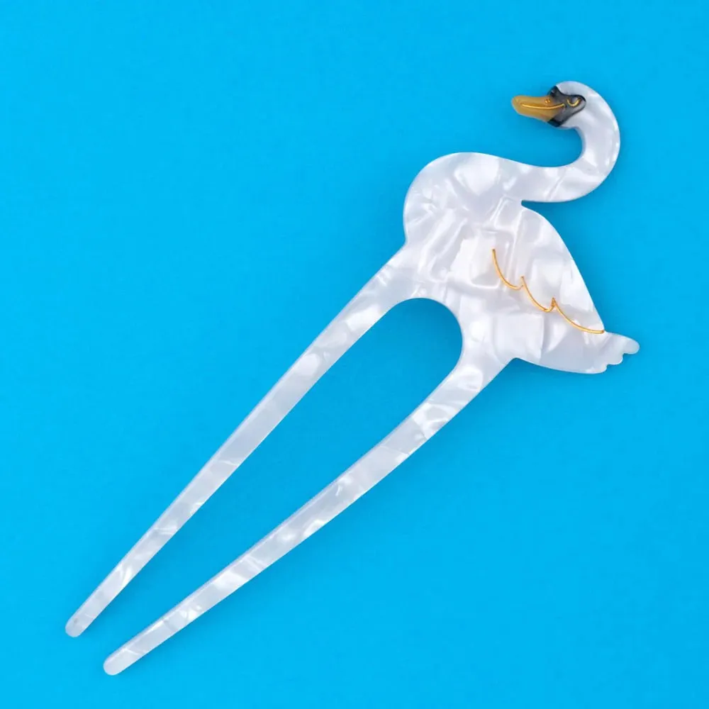 Swan Hair Pin