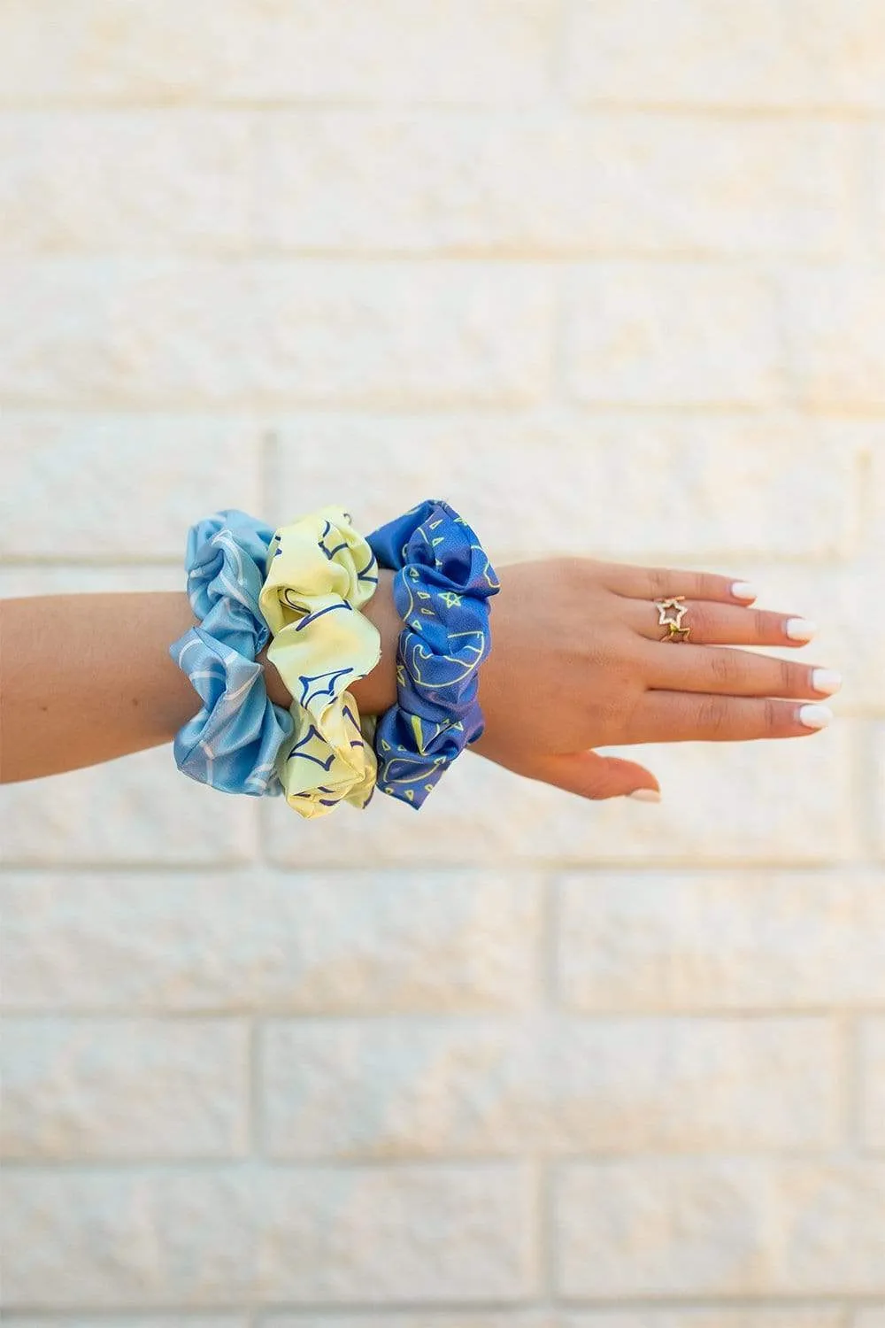 Sydney Serena 3-Pack Scrunchies