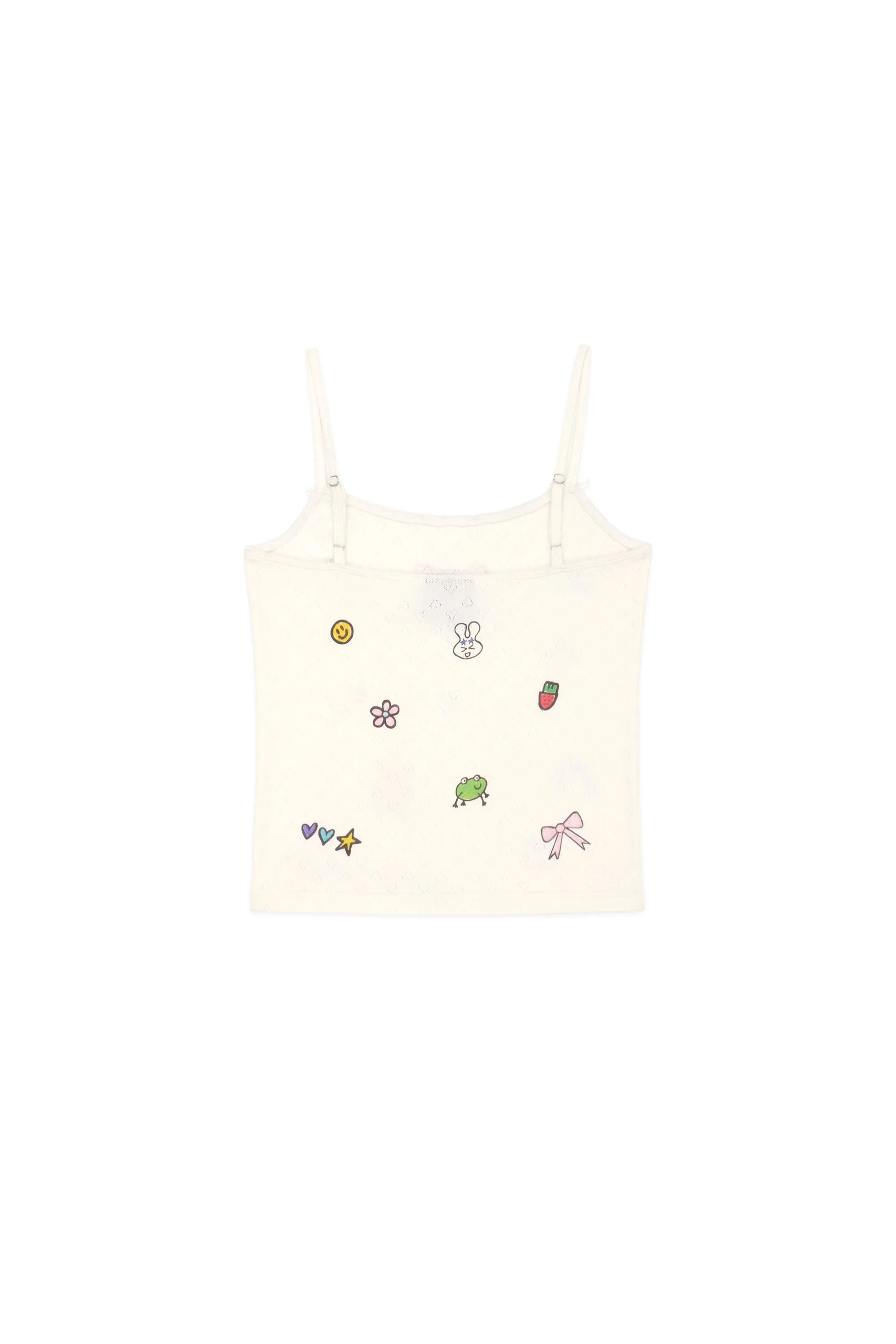 TF x Blo_oberry Little Bow Pointelle Camisole