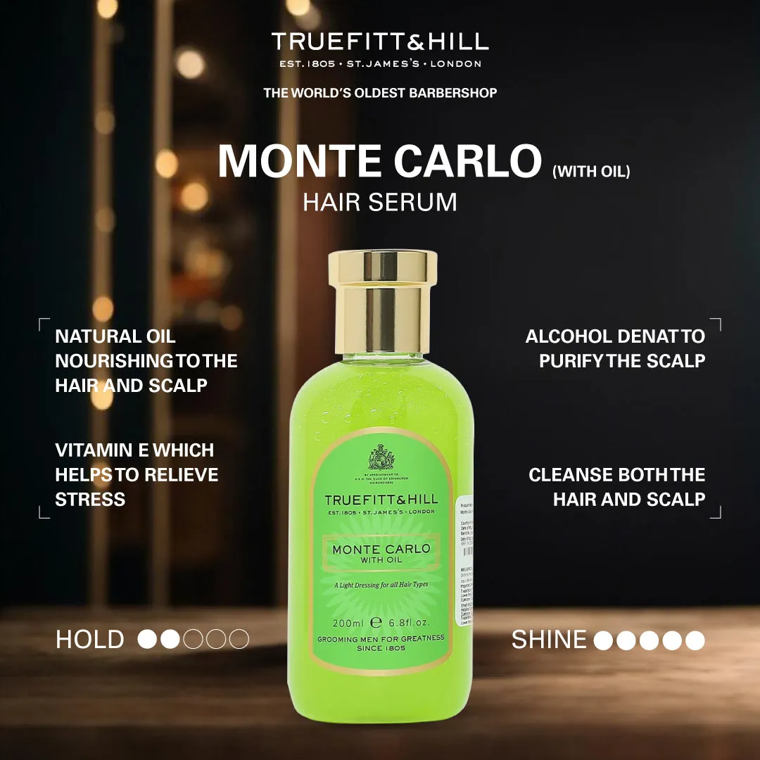 Truefitt & Hill Monte Carlo Hair Serum for Men (With Oil) 200ml