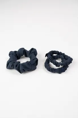 Vital Scrunchie 3 Pack - Navy