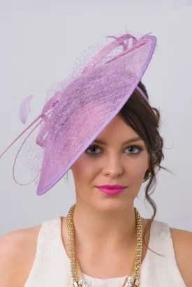 Wendy Fascinator - Lilac